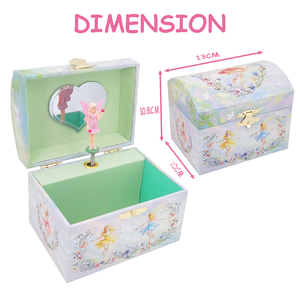 Elegante Caja Musical <span class=keywords><strong>de</strong></span> Madera con Diseño <span class=keywords><strong>de</strong></span> Hadas <span class=keywords><strong>de</strong></span> Jakos Factory - Regalo Perfecto para <span class=keywords><strong>Cumpleaños</strong></span>, Navidad y Festividades para Niñas - Product Image 2