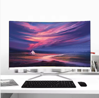 32 "Core I7 Pc Gamer I9 Monoblock Curved Monitor Computadora 8GB 16GB 32GB RAM 1TB SSD Computadora Todo en uno Pc Gaming