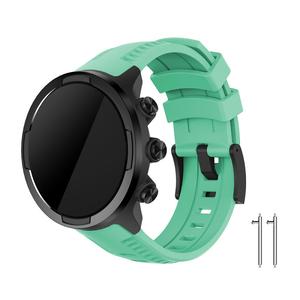 Bracelet accessoire de remplacement pour <span class=keywords><strong>Suunto</strong></span> 9/7 <span class=keywords><strong>Spartan</strong></span> <span class=keywords><strong>Sport</strong></span> Wrist Hr Baro Solid Color Bracelet de <span class=keywords><strong>montre</strong></span> en silicone - Product Image 2
