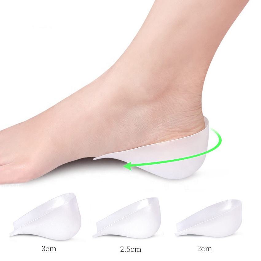 Solette Alzatacco In Silicone FeetiWell - Aumento Altezza 2-3CM Antiscivolo - Foto 5