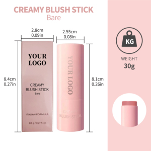 Stick de <span class=keywords><strong>blush</strong></span> crème finition satinée, teinte personnalisable pour les joues - <span class=keywords><strong>Blush</strong></span> végétalien - Product Image 6