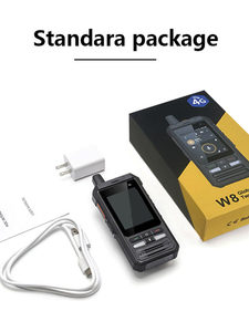Walkie Talkie 4G-W8pro LTE Global con Android 10, GPS, WiFi, Zello, RealPTT, Radio PoC Inteligente, Versión en Inglés L832 - Product Image 5