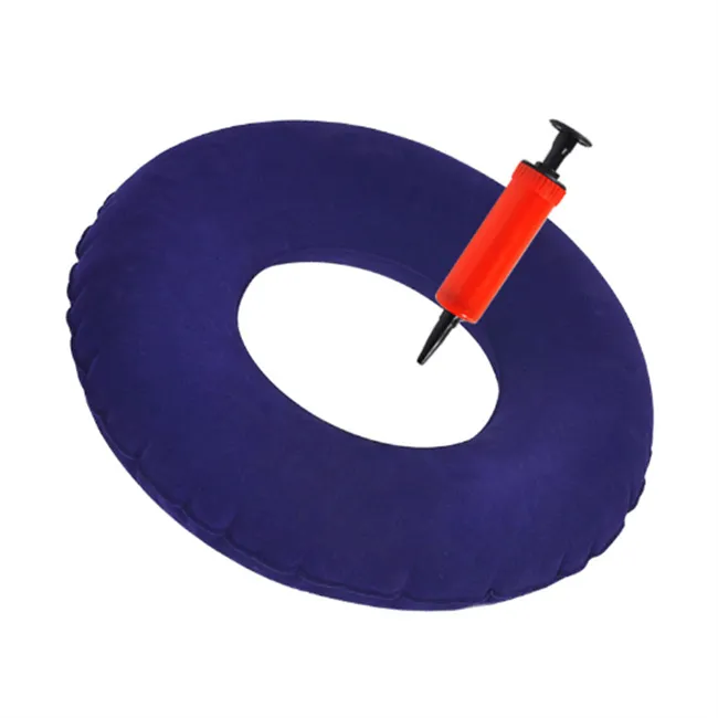 Hot Sale Original Donut Cushion 18" Inflatable Ring Cushion Hemorrhoid Treatment Bed Sores Coccyx and Tailbone Pain Child Birth