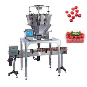 Food Plastic Box Tray Packaging Cardboard Packing Machines For Fresh Frozen Shrimp/meat/beef
