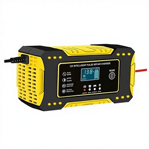 <span class=keywords><strong>Chargeur</strong></span> de batterie intelligent multifonction 12V 6A pour moto, <span class=keywords><strong>chargeur</strong></span> de batterie de voiture à réparation par impulsions 72W - Product Image 1