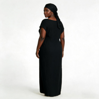 Nouvelle Collection 2026 : Ensemble Robe Dashiki Africaine et Foulard en Tissu Sack Brodé de Strass, Extensible et Léger pour l'Été