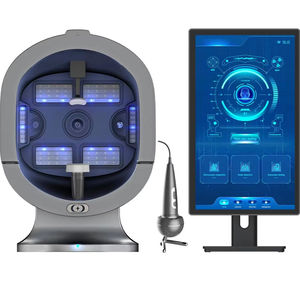 Máquina analizadora de piel con escáner facial <span class=keywords><strong>5D</strong></span> con tecnología IA KES New y pantalla de 2K de 21,5 pulgadas con cabezal de detección de cuero cabelludo al precio más bajo - Product Image 1
