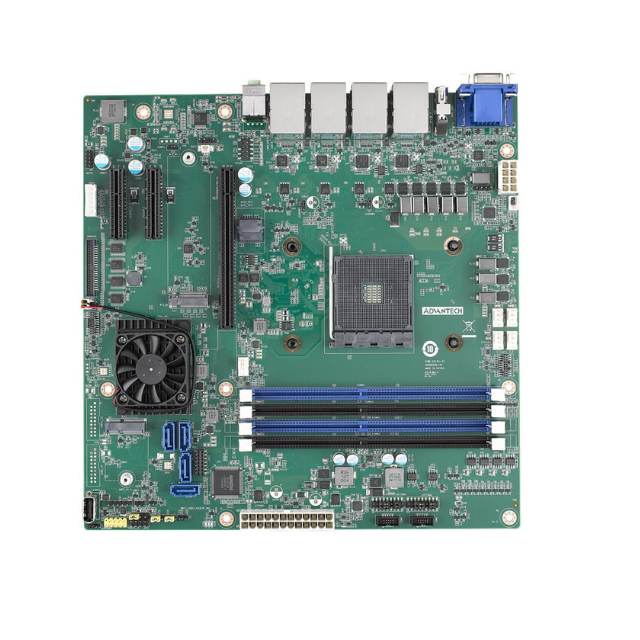 Advantech AIMB-522 ATX AMD AM4 5000-series X570 Chipset DDR4 SATA New Integrated Dual Gigabit Ethernet Ports 2.5GbE Ports
