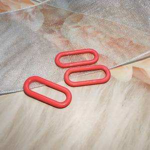 Accessoires de Sous-Vêtements Fabricant de Curseur d'Anneau de Soutien-Gorge Matériel de Lingerie en Métal Personnalisé Ajusteur de Sangle de Soutien-Gorge Anneau de Curseur Crochet 20mm - Product Image 5