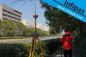 เครื่องควบคุมการสำรวจ GPS GNSS รุ่นใหม่ Infipax L30Ultra RTK รองรับเลเซอร์วัดระยะ สำหรับโดรน Android - รับประกัน 12 เดือน ชั้นนำในอุตสาหกรรม - Product Image 2