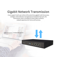 CF-AC101 Commutateur Réseau Gigabit 8 Ports 1000 Mbps Passerelle RJ45 WAN/LAN Extenseur POE Hubs Ethernet Connecteur Répartiteur Internet
