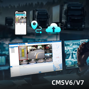 PJAUTO AI 360 °   Sistema de Cámara con Vista de Pájaro AVM con 4G, GPS, ADAS y DMS para Gestión de Flotas de Camiones, Autobuses, Montacargas y Logística - Product Image 3