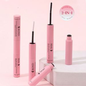 กาวต่อขนตาแบบกันน้ำ สำหรับความชื้นต่ำ ยี่ห้อ Private Label แบบหัวคู่ สำหรับต่อขนตาด้วยตัวเอง - Product Image 2