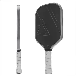 Kaba yüzey T700 Pickleball raket gri kolu 16mm kalın PP petek çekirdek T700 bez karbon fiber Pickleball kürek