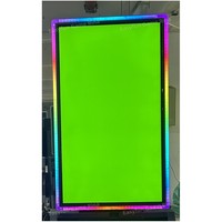 43 Inch Touchscreen LCD Monitor with LED Lights FHD Infrared Touch Portrait Display for Gaming Cabinet