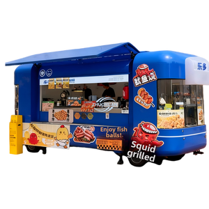 Kiosque mobile multi-usage commercial pour la vente de bonbons, glaces et desserts - Product Image 1