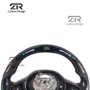 Volante Deportivo M Sport con Pantalla LED de RPM, Fibra de Carbono Forjada para <span class=keywords><strong>BMW</strong></span> M3 M4 M5 G08 <span class=keywords><strong>G10</strong></span> G11 G14 G15 G16 G20 G21 G22 G23 G26 G30 G31 - Product Image 4