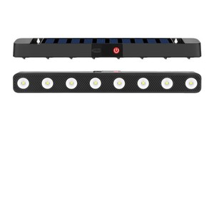 Solar Strip Wall Lamp Long LED White Light 20 Degree Beam Angle Outdoor Garden Courtyard Lighting - Product Image 1