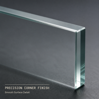 Verre trempé pour fenêtres et portes, couleur, taille et épaisseur personnalisées, verre de sécurité renforcé, fourniture en gros directe d'usine