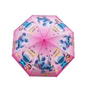 <span class=keywords><strong>Parapluie</strong></span> droit imperméable pour enfants de dessin animé à point ouvert semi-automatique mignon bon marché de fournisseur d'usine pour les jours de pluie d'enfants - Product Image 6