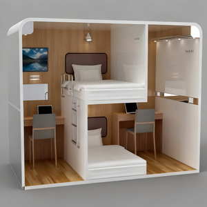 Meilleures ventes : Capsules de couchage à double étage avec cabine indépendante et serrure de porte, pour aéroports - Product Image 3