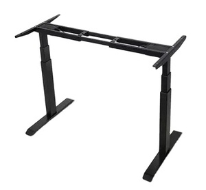 Máy tính để bàn lớn động cơ kép tự động ngồi đứng bàn khung Chiều cao có thể điều chỉnh màu đen đứng bàn hai người chơi game đứng bàn - Product Image 4