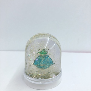 Cadre photo en résine personnalisé DIY, acrylique, plastique, cristal, paillettes flottantes, insertion d'image, cadeau, globe à neige, dôme aquatique - Product Image 6