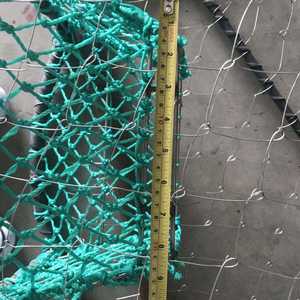 Piège à crabes rond <span class=keywords><strong>en</strong></span> acier inoxydable à 3 entrées, robuste - Idéal pour la pêche commerciale côtière aux États-Unis, au Chili et au Royaume-Uni - Product Image 1