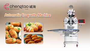 Chengtao High-Speed Fully Automatic Industrial <b>Snack</b> Food Equipment Potato Croquette Production Line - Product Image 5