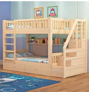 Lits superposés modernes Lits superposés en <span class=keywords><strong>bois</strong></span> massif pour enfants Vente chaude Lits superposés personnalisés Lits <span class=keywords><strong>de</strong></span> dortoir - Product Image 1