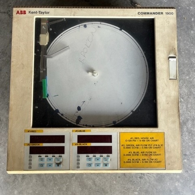 1914JA001100000STD Chart Recorder 115v-ac Commander 1900 Chart Recorder PLC