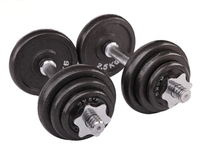 Haltères réglables 60 kg, relevage du poids, 20kg