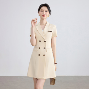 Women's Professional Suit Dress Solid Color Slim Fit Workwear Daily Wear - Product Image 3