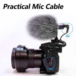 DAJIANGカスタマイズ3.5mm TRS TRSアダプター1/8オーディオコンバーターAuxコードPVCジャケットブレードカメラ用マイクパッチケーブル - Product Image 4