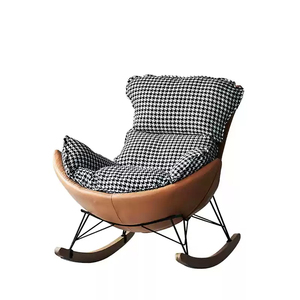 Fauteuil inclinable moderne de qualité supérieure, confortable et relaxant, pour salon, salle à manger, chambre à coucher, fauteuil à bascule - Product Image 3