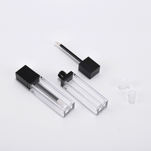 <span class=keywords><strong>2021</strong></span> nuevo diseño cosmético vacío de 5ml elegante negro mate tubo de brillo de labios - Product Image 5