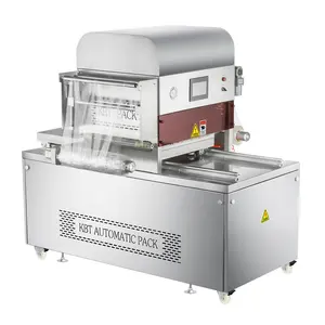 VSP Factory Customized Automatic Vacuum Skin Packaging Machine For Food Meat Chicken Dough Seafood Shrimp Sandwich