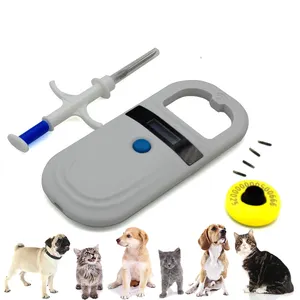 FDX-B 134.2Khz RFID Động Vật ID Tag Kính Dog Cat Ống Tiêm Transponder Micro Chip Cấy Ghép Pet Injectable Vi Mạch Cho Chó
