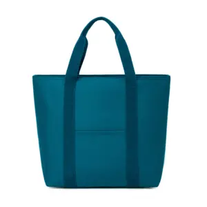Klassisches Design Isolierte Kühler-Lunch-Einkaufstasche für Frauen und Männer mit großer Kapazität für 3 Lunchboxen mit Außen tasche