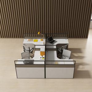 Stile semplice e Moderno Ufficio <span class=keywords><strong>Scrivania</strong></span> Aspetto e Uso Generale Mobili Per Ufficio Set Piccolo Lungo Ufficio <span class=keywords><strong>Scrivania</strong></span> - Product Image 3