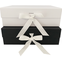 Boîte cadeau pliante avec logo personnalisé boîte cadeau magnétique maman fleur finition aluminium carré gaufrage en papier imprimé à usage industriel mat