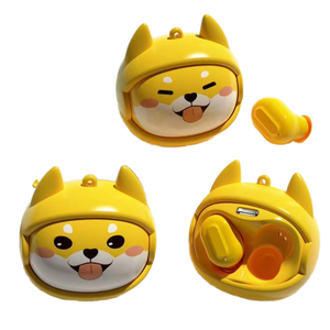 Audífonos Inalámbricos TWS ZongX Space Dog con Diseño de Dibujos Animados, Bluetooth 5.3, Pantalla LED, Chip JL, Resistentes al Agua y de Larga Duración - Product Image 1