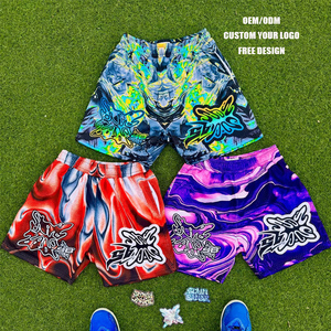 กางเกงขาสั้นมวยไทยโพลีเอสเตอร์ใส่ได้ทั้งชายและหญิงชุดศิลปะการต่อสู้แบบคาร์โก้ตามสั่งผลิตใน100% - Product Image 1