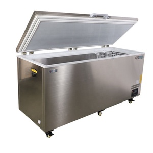 Congélateur horizontal à basse température en acier inoxydable -65 degrés, modèle DW-65W670 - Product Image 1