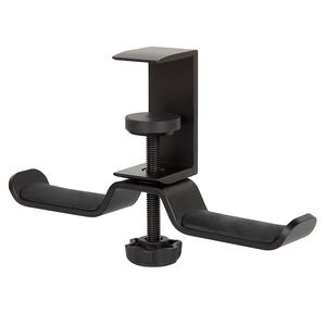 <span class=keywords><strong>Support</strong></span> de <span class=keywords><strong>casque</strong></span> en aluminium à <span class=keywords><strong>double</strong></span> pince MSA366 Yinyu avec coussinets en silicone pour l'organisation du bureau de jeu, du studio et du bureau à domicile - Product Image 1