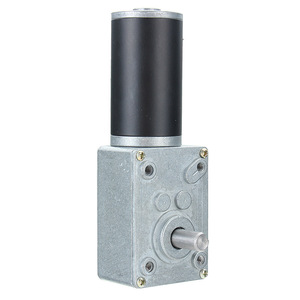 Miniature Dc <b>Worm</b> <b>Gear</b> Motor 42 Mm 300 Rpm Flange Mount High Torque Self Locking Reverse <b>Gear</b> For Industrial Use - Product Image 4