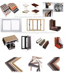 TC nhà máy Pur hồ sơ gói gỗ máy <span class=keywords><strong>PVC</strong></span> Veneer cho nhôm uPVC WPC khung - Product Image 5