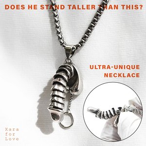 Collana con Ciondolo a Forma di Pene per Adulti, Gioiello Divertente da <span class=keywords><strong>Uomo</strong></span>, Accessorio Creativo, Regalo Originale - Product Image 4