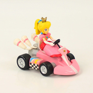 Xrh รถการ์ตูนขายดีรถ7ชิ้น/เซ็ต marios <span class=keywords><strong>Kart</strong></span> ของเล่นมาริโอ Luigi แอคชั่นฟิกเกอร์ดึงกลับยานพาหนะสำหรับเป็นของขวัญเด็ก - Product Image 3
