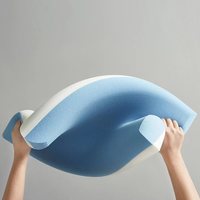 Bantal Tidur Hotel Generasi Kedua Deep Sleep Pro Zero Pressure, Busa Memori Slow-Rebound, Sutra Es Lembut, untuk Tidur Menyamping